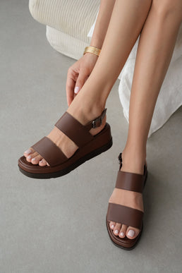 Lureya Sandal - Brown
