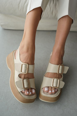 Stony Sandal - Beige