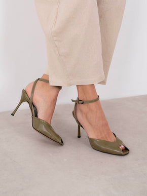 Hala Heel - Green