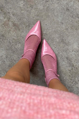 Agatha Heel - Candy Pink