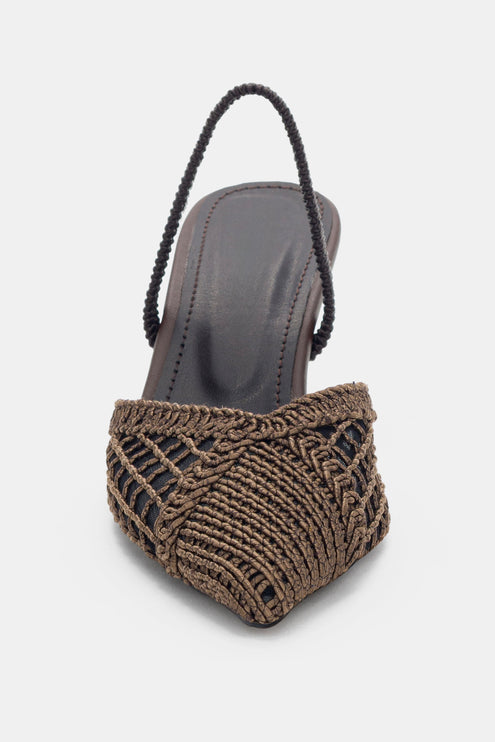 Sujood Heel - Brown