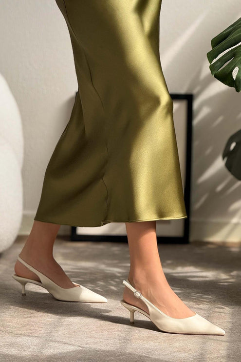Lorry Heel - Beige