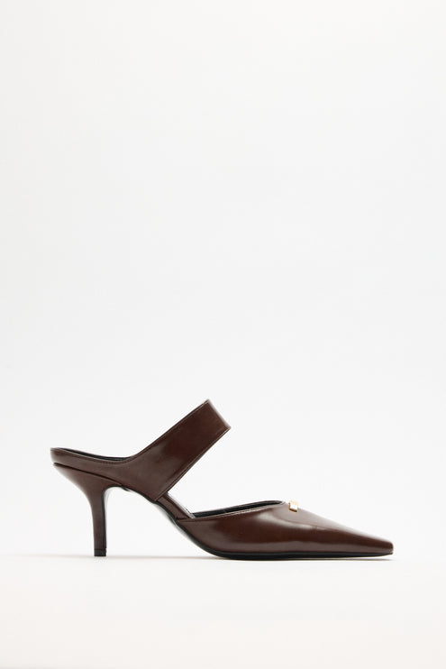 Lily Heel - Brown