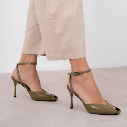 Hala Heel - Green