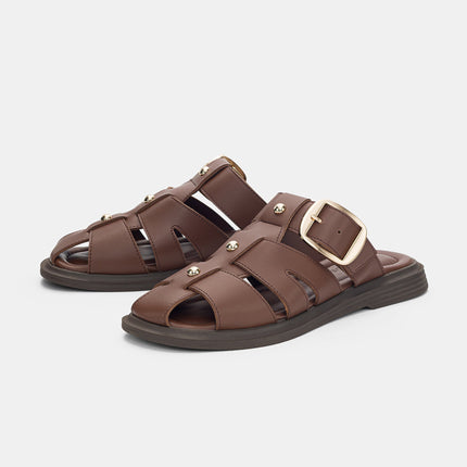 Layan Sandal - Brown