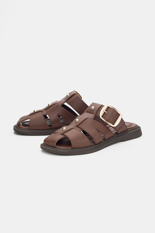 Layan Sandal - Brown
