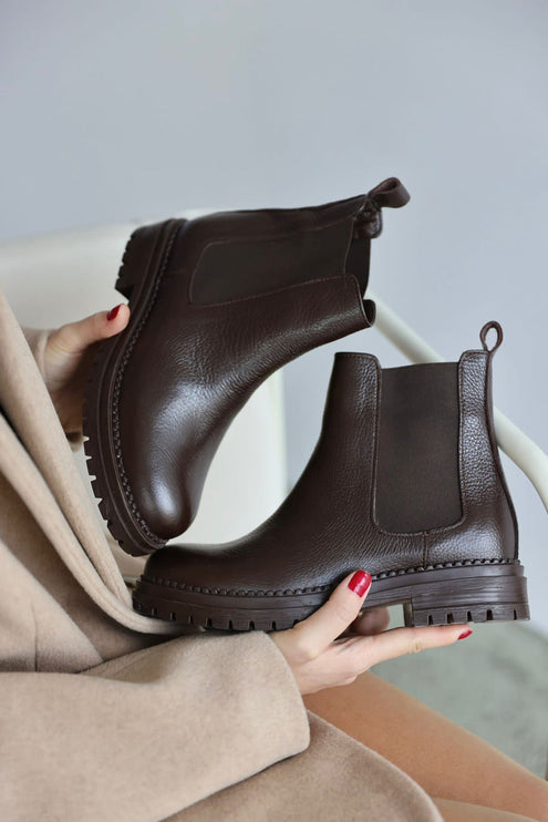 Whitney Boot - Brown
