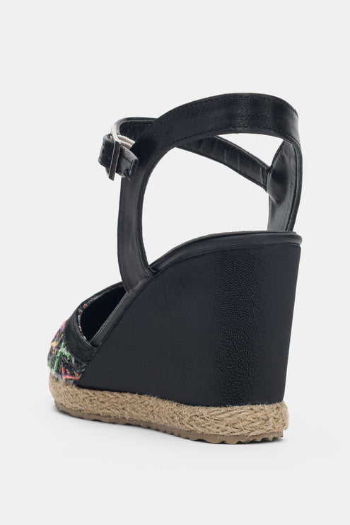 Wafaa Sandal - Black
