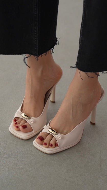Lana Heel - Beige