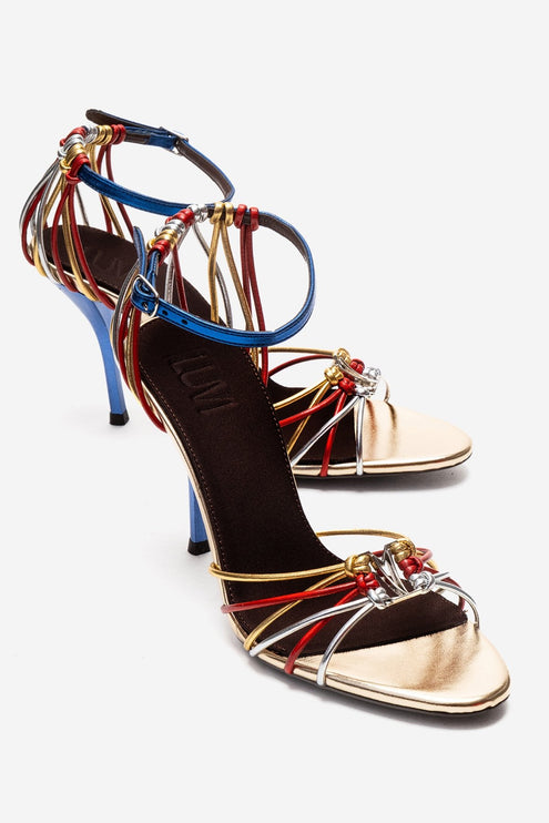 Luna Heel  - Colorful Gold