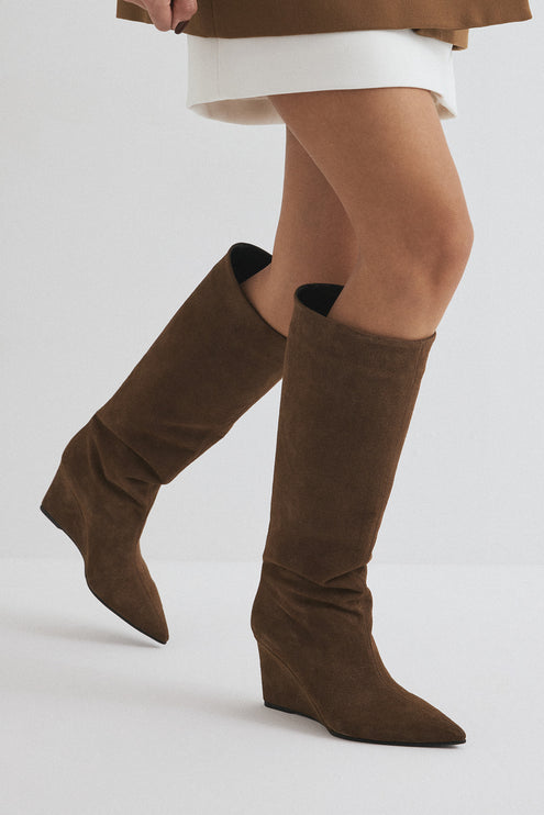 Jasmine Cizme - Brown