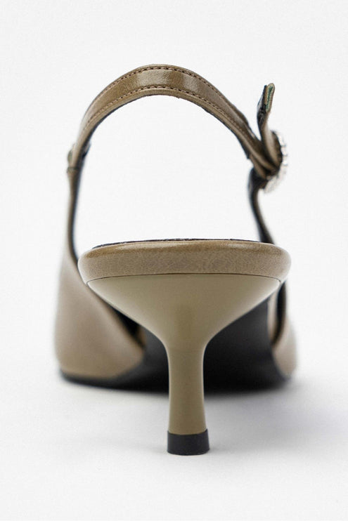 Lorry Heel - Olive