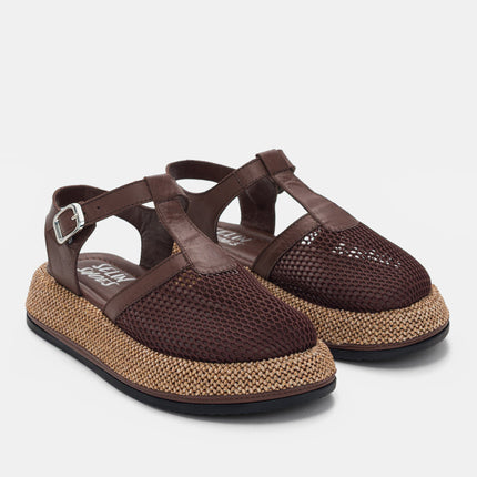 Roma Sandal - Brown