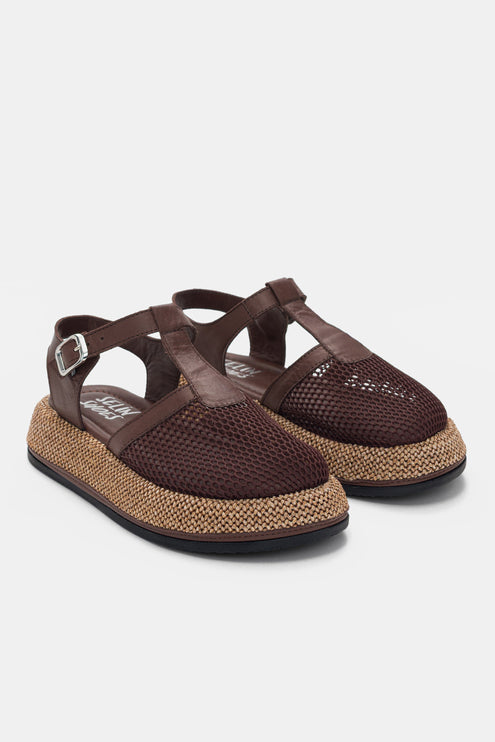 Roma Sandal - Brown