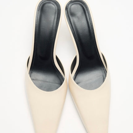 Sara Heel - Beige