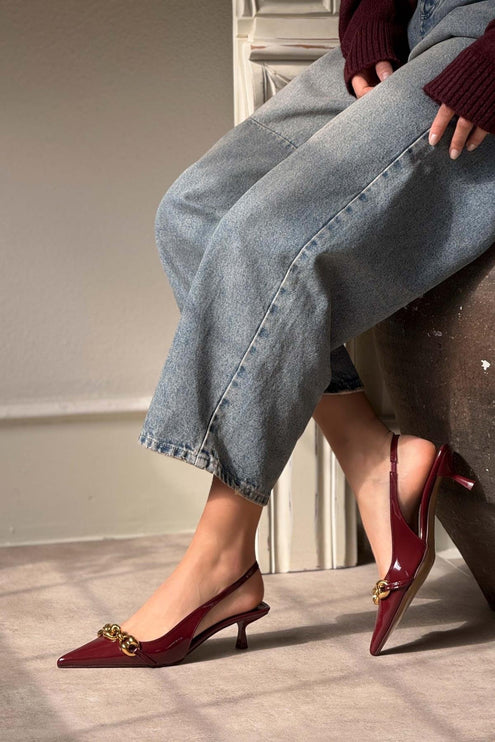 Lorina Heel - Bordo