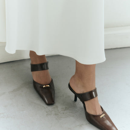 Lily Heel - Brown