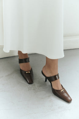 Lily Heel - Brown