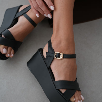 Akhlas Sandal - Black
