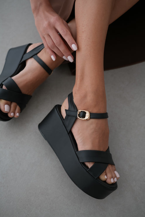 Akhlas Sandal - Black