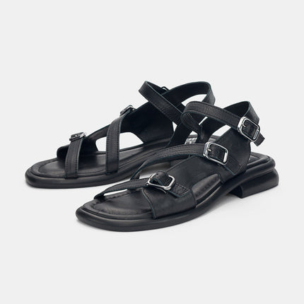 Lourit Sandal Genuine Leather - Black
