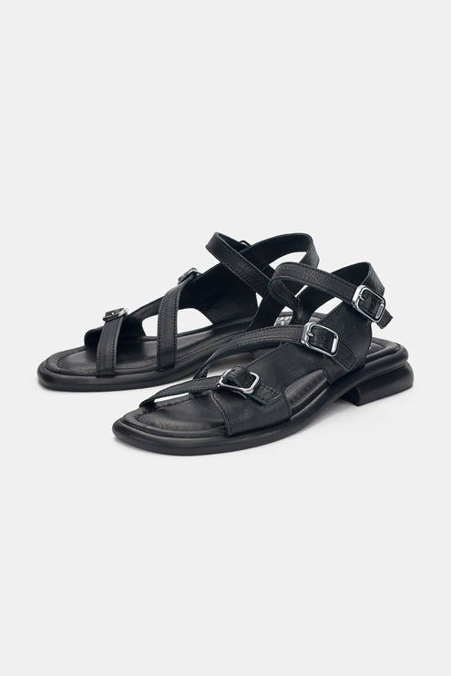 Lourit Sandal Genuine Leather - Black