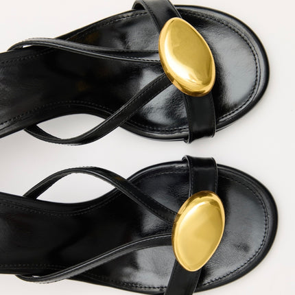 Nawal Sandal - Black