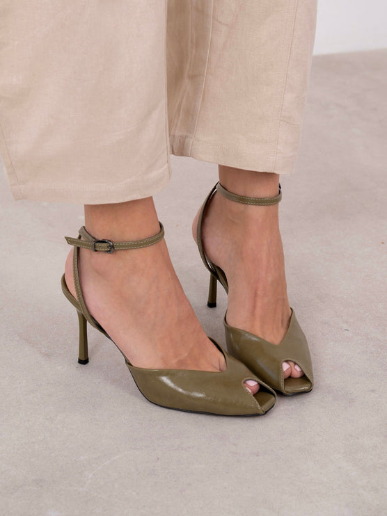 Hala Heel - Green