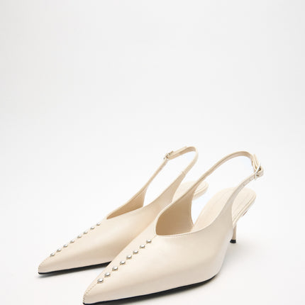 Lara Heel - Beige