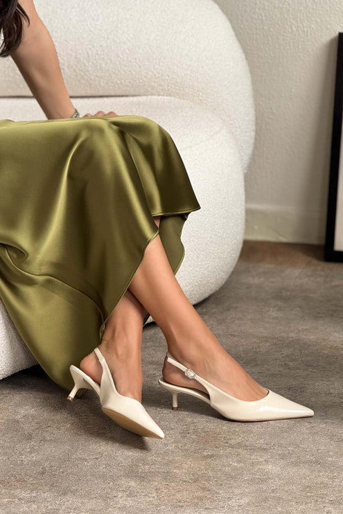 Lorry Heel - Beige