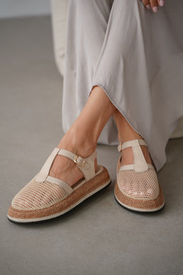 Roma Sandal - Beige