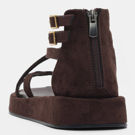 Noor Sandal - Brown