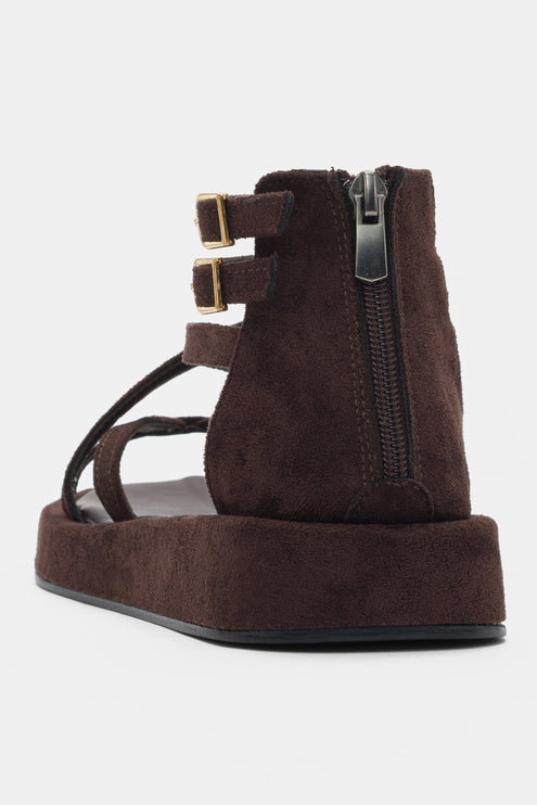 Noor Sandal - Brown