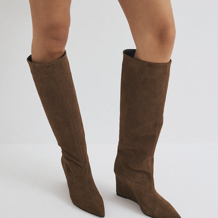 Jasmine Cizme - Brown