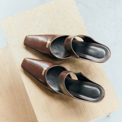 Lily Heel - Brown