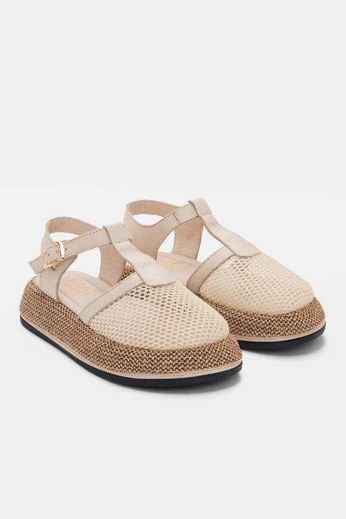 Roma Sandal - Beige