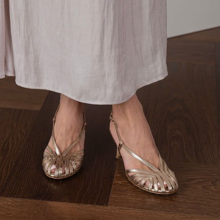 Farah Sandal - Gold