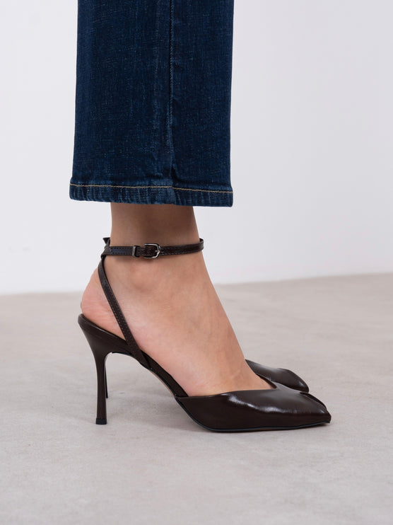 Hala Heel - Brown