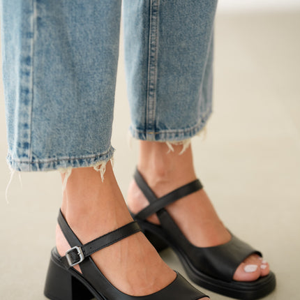 Razan Sandal original leather - Black