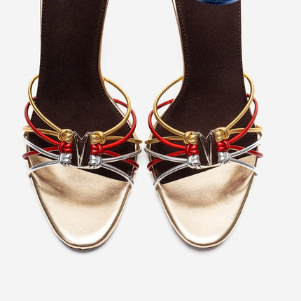 Luna Heel  - Colorful Gold
