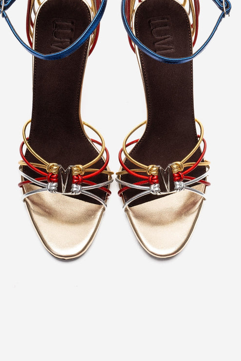 Luna Heel  - Colorful Gold