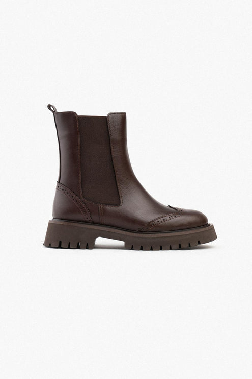 lenon boot - brown