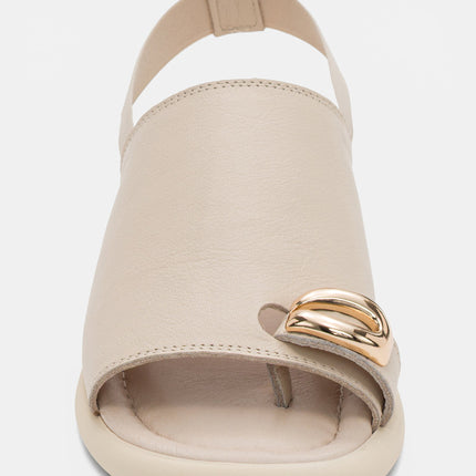 Fatima Sandal Genuine Leather - Beige