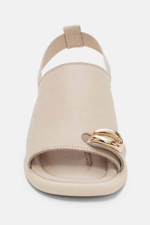 Fatima Sandal Genuine Leather - Beige