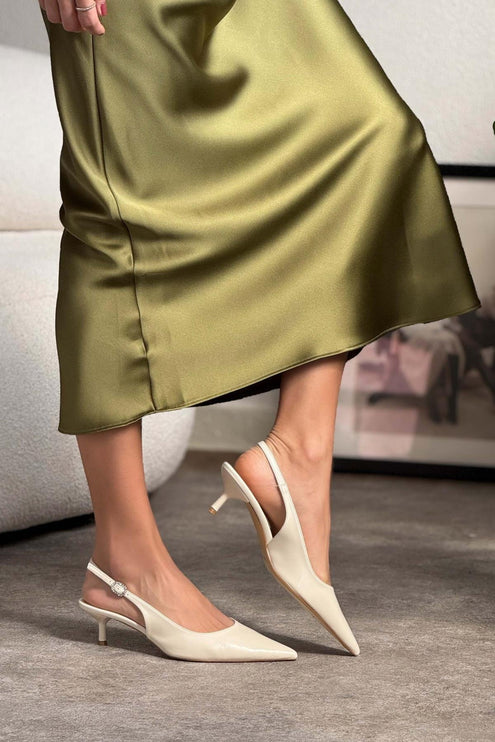 Lorry Heel - Beige