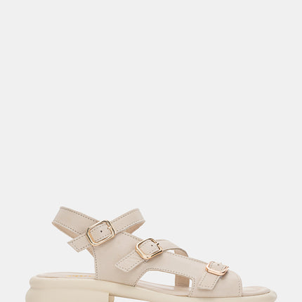 Lourit Sandal Genuine Leather - Beige