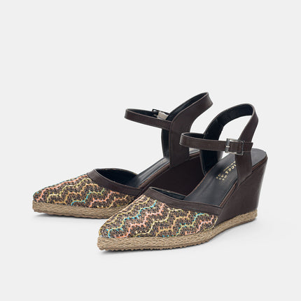 Wafaa Sandal - Brown