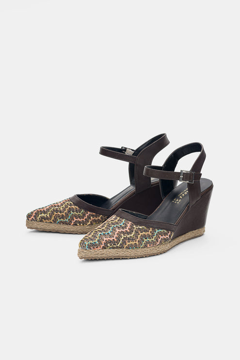 Wafaa Sandal - Brown