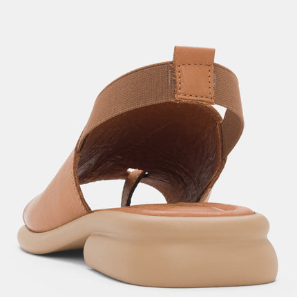 Fatima Sandal genuine Leather - Taba