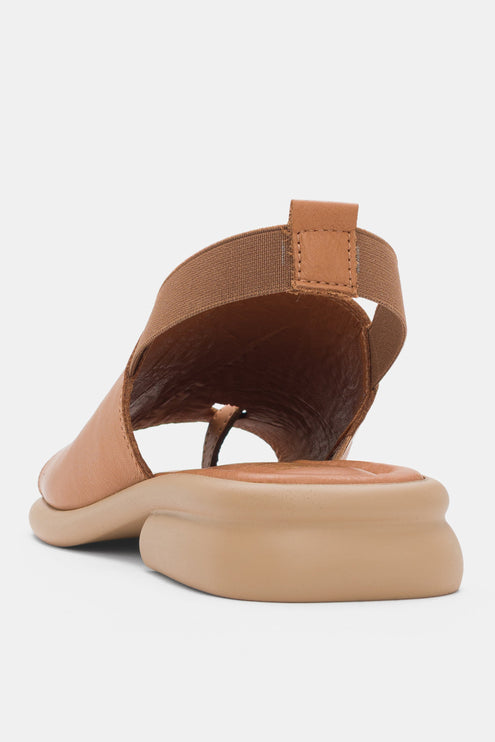 Fatima Sandal genuine Leather - Taba